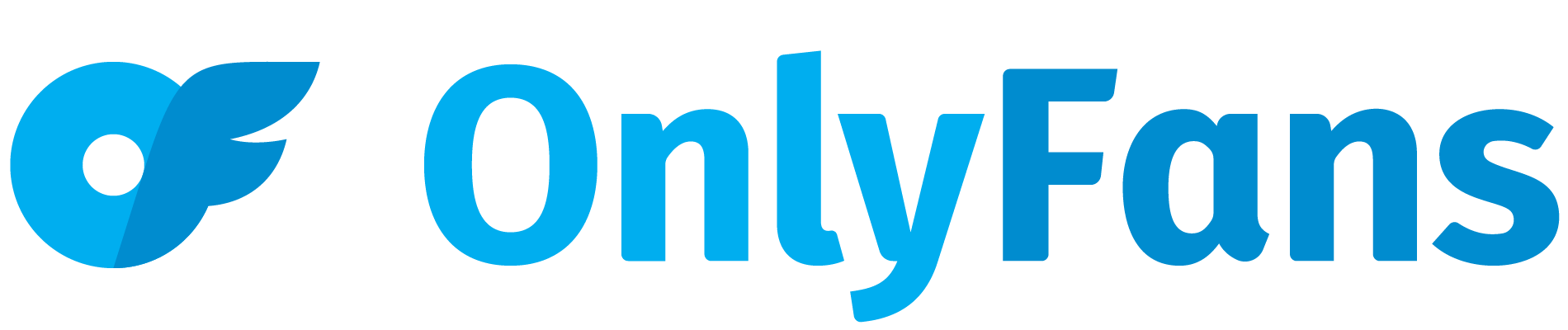 OnlyFans Logo Full Blue