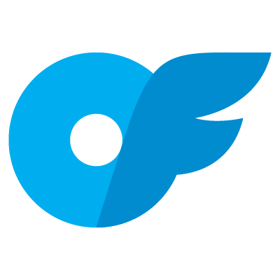 OnlyFans Logo Icon Blue