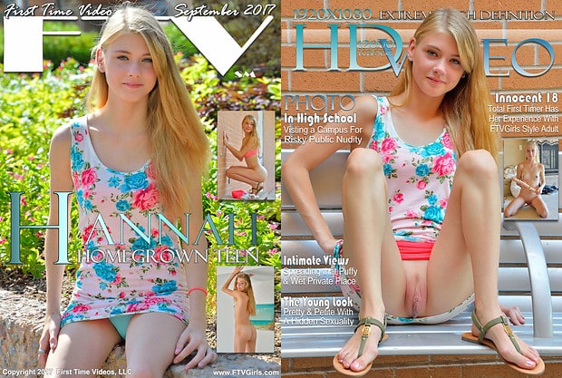 Hannah Hays Model Page FTV Girls 1